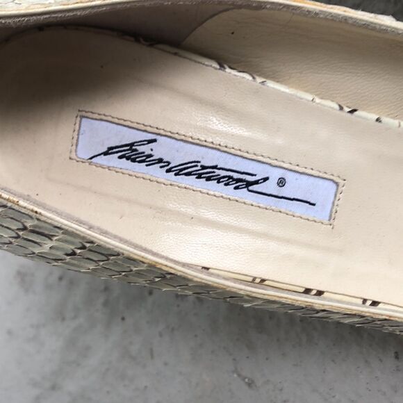 Brian Atwood Faux snake - Picture 11 of 11